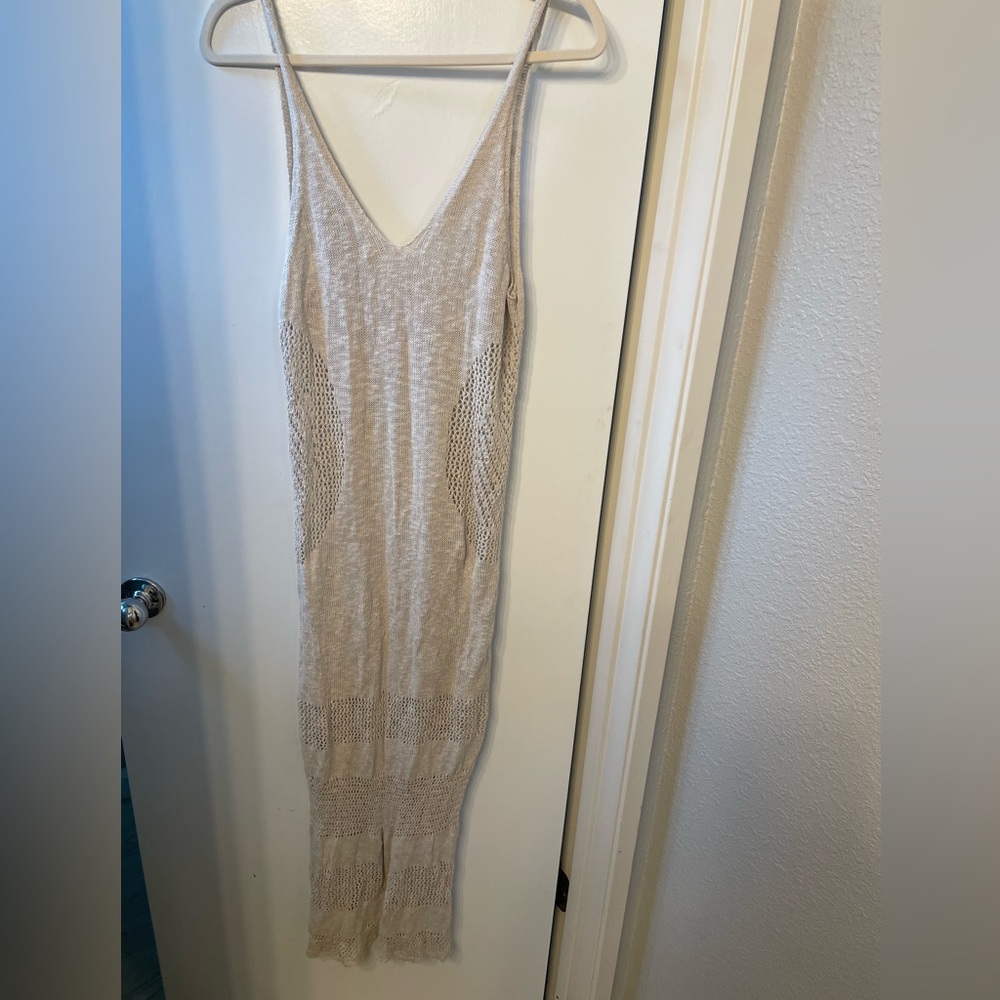 Abercrombie Cream coverup Knit Dress